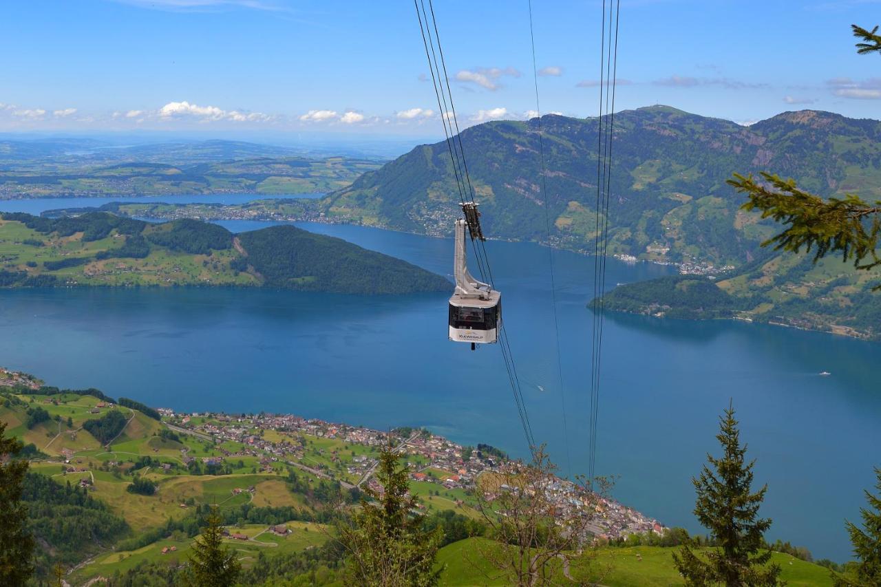 Ferienwohnung Ob Vierwaldsaettersee Isenthal ภายนอก รูปภาพ